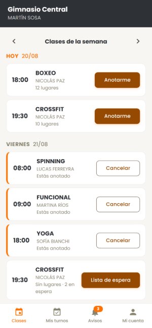 Molinete en mobile